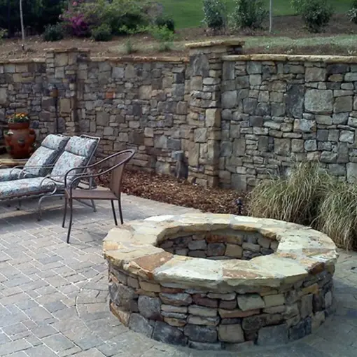 Outdoor Fireplace and Fire Pit